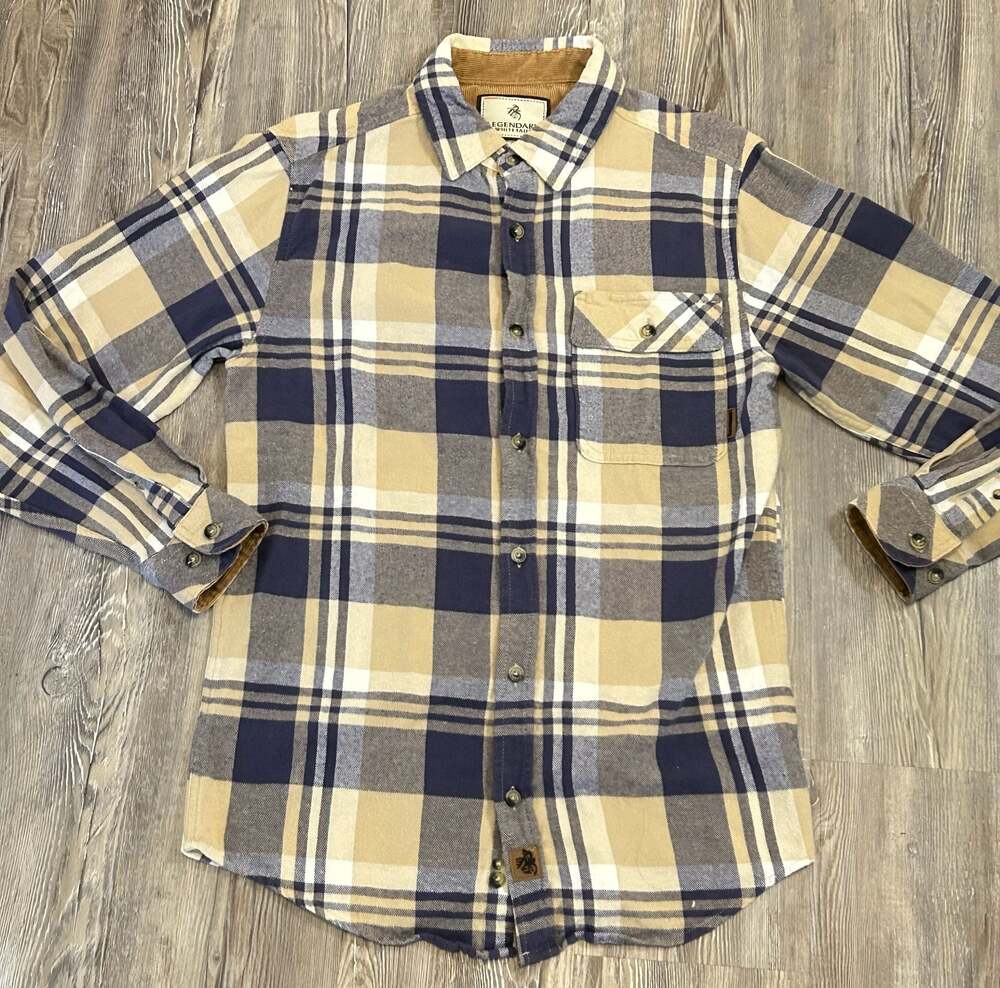 Legendary Whitetails Buck Camp Flannel Shirt Size SM